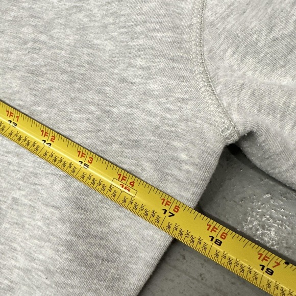 Polo Ralph Lauren Hoodie Mens Small Gray Full Zip Fleece Arch Logo Sweatshirt - Picture 5 of 7